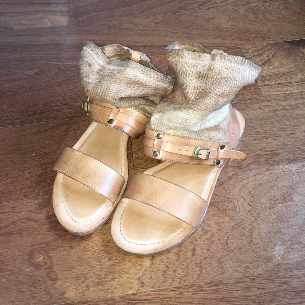 Free People Sandals Tan Size 38